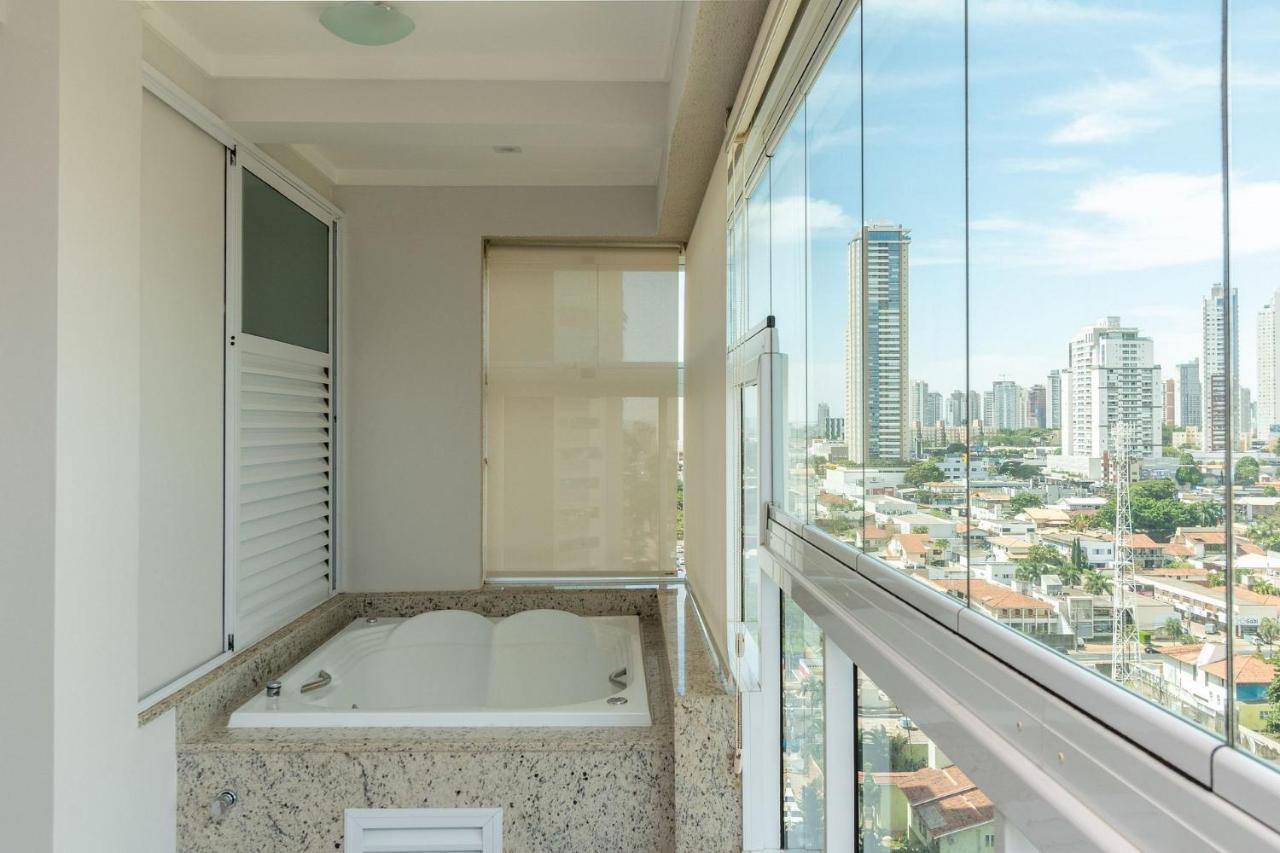 Apartamento De 1 Quarto Com Vista Para O Parque Vaca Brava E Com Jacuzzi No Setor Bueno - El1802 Goiânia Eksteriør bilde