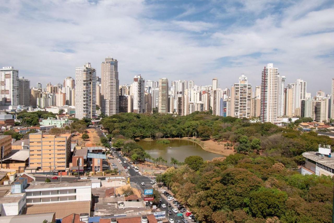 Apartamento De 1 Quarto Com Vista Para O Parque Vaca Brava E Com Jacuzzi No Setor Bueno - El1802 Goiânia Eksteriør bilde