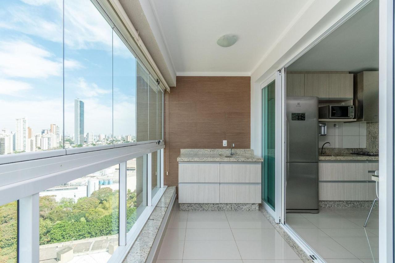 Apartamento De 1 Quarto Com Vista Para O Parque Vaca Brava E Com Jacuzzi No Setor Bueno - El1802 Goiânia Eksteriør bilde