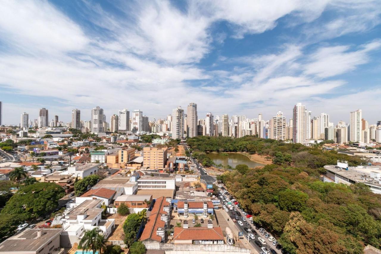 Apartamento De 1 Quarto Com Vista Para O Parque Vaca Brava E Com Jacuzzi No Setor Bueno - El1802 Goiânia Eksteriør bilde