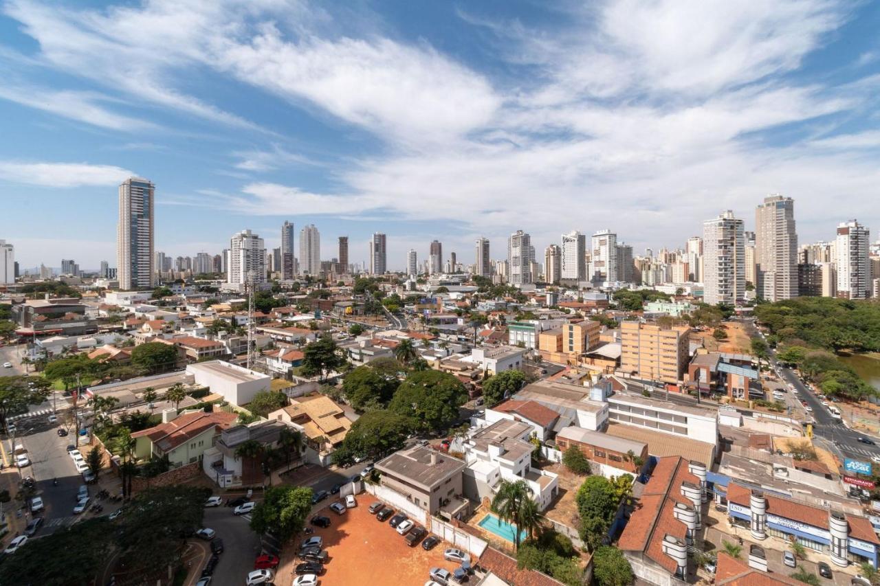 Apartamento De 1 Quarto Com Vista Para O Parque Vaca Brava E Com Jacuzzi No Setor Bueno - El1802 Goiânia Eksteriør bilde