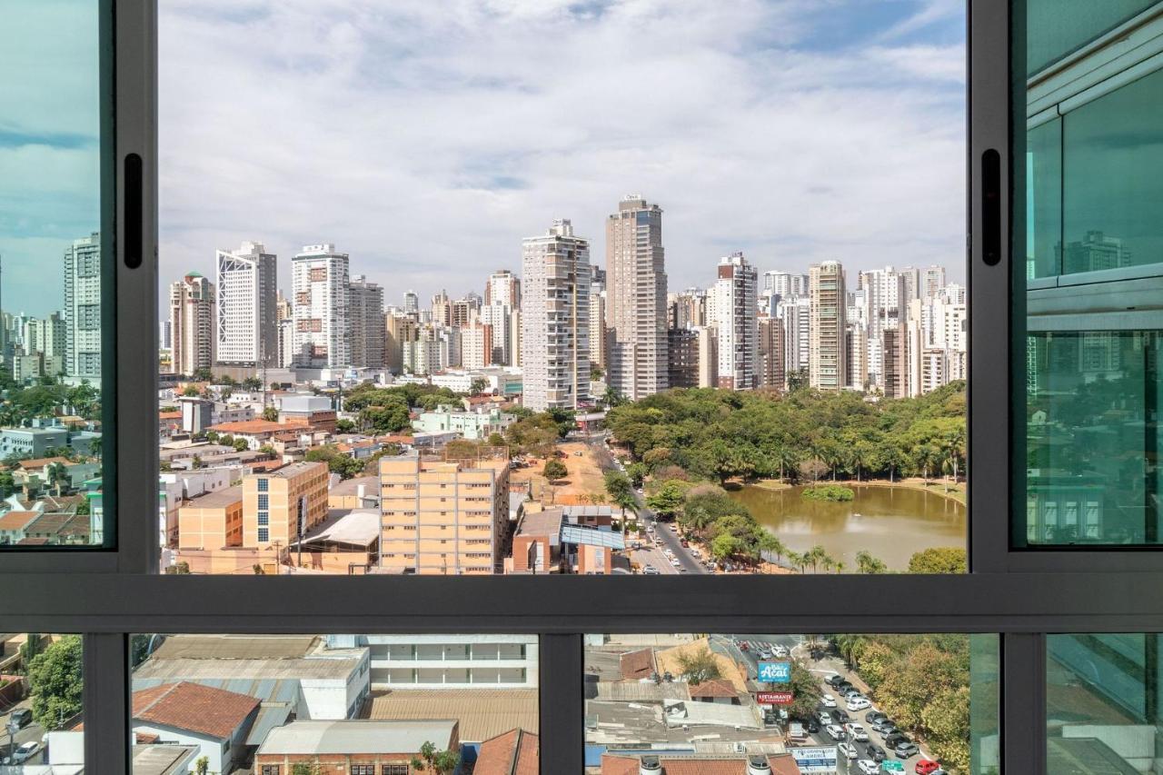 Apartamento De 1 Quarto Com Vista Para O Parque Vaca Brava E Com Jacuzzi No Setor Bueno - El1802 Goiânia Eksteriør bilde